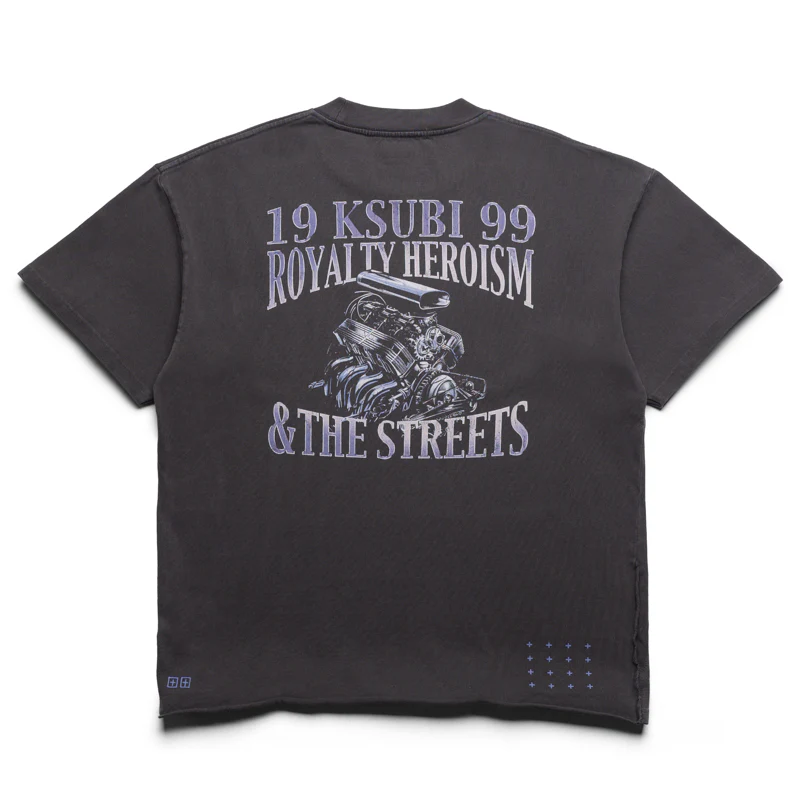 Ksubi Engine Ekcess Tee - Charcoal - Image 2