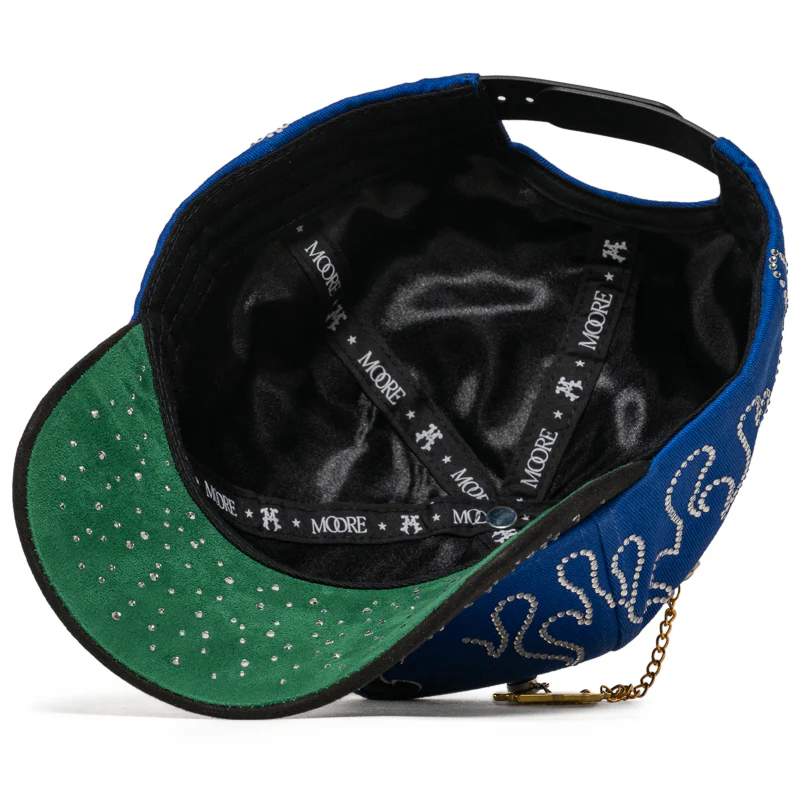Lifted Anchors Blue Diamond Snapback - Blue/Black - Image 5