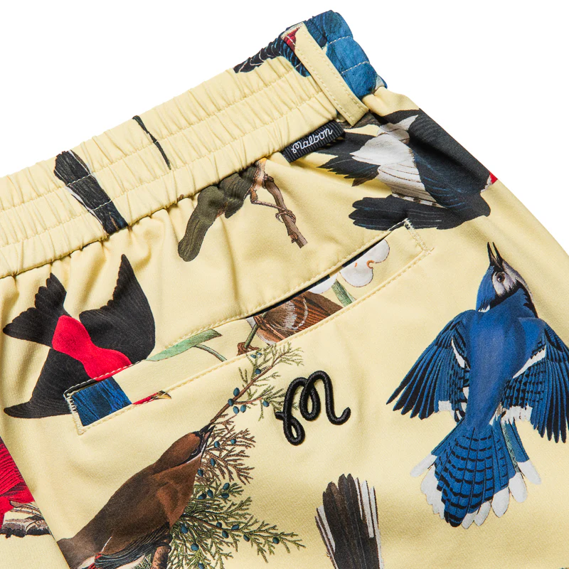 Malbon Golf Birds of Georgia Magnolia Pant - Bird Print - Image 4