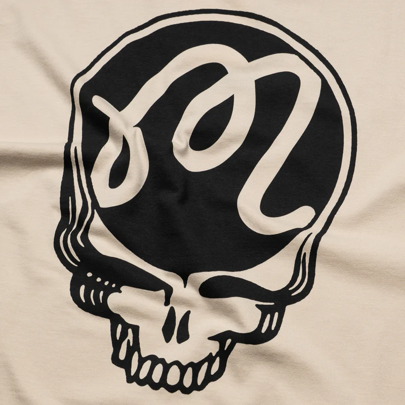 Malbon Golf x Grateful Dead Bermuda Tee - Rainy Day - Image 4