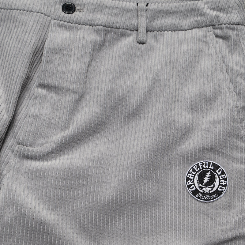 Malbon Golf x Grateful Dead Corduroy Pant - Grey - Image 3