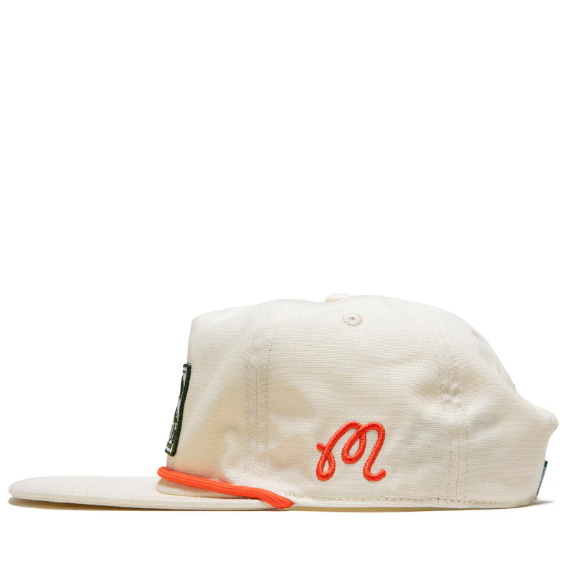 Malbon Golf x Torrey Pines Rope Hat - Egret - Image 4