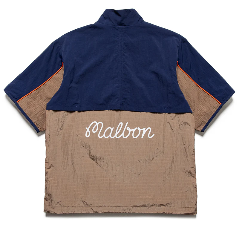 Malbon Golf x Torrey Pines Windshirt - Baritone Blue/Sea Turtle - Image 2