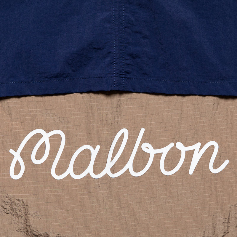 Malbon Golf x Torrey Pines Windshirt - Baritone Blue/Sea Turtle - Image 3