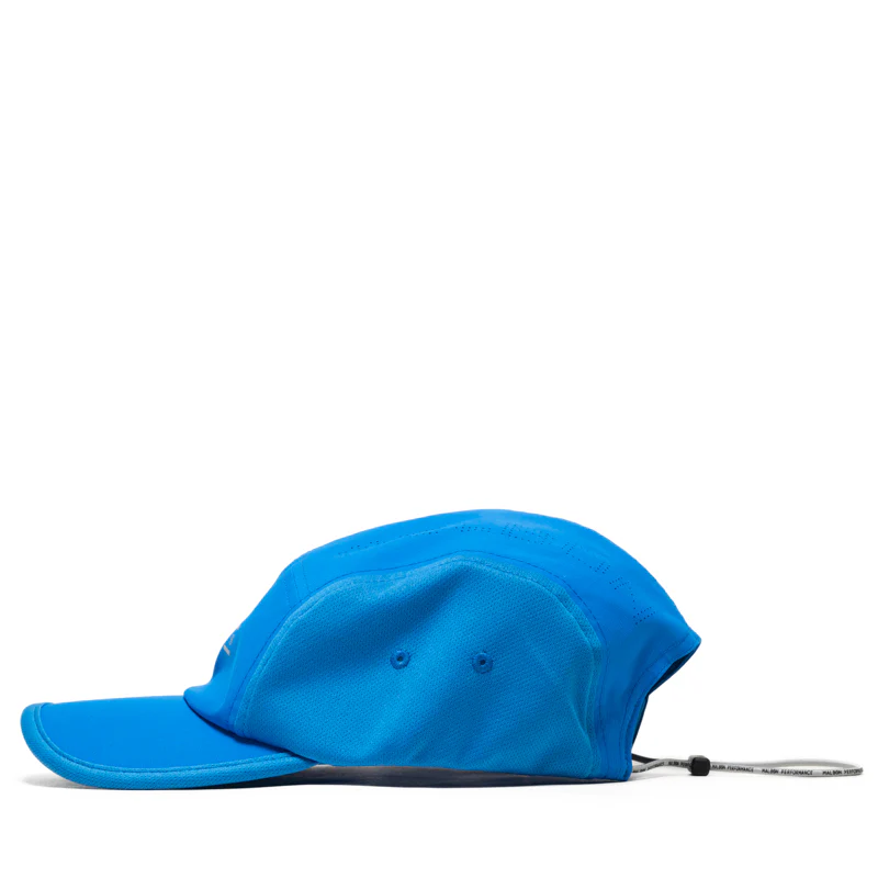 Malbon Run Club MRC 5 Panel Camper Hat - Directoire Blue - Image 4