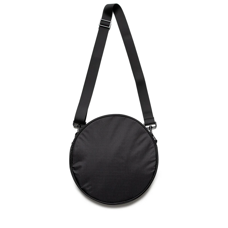 Market Smiley Large Crossbody Bag - Black - Image 2