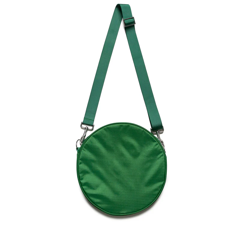 Market Smiley Large Crossbody Bag - Green - Image 2