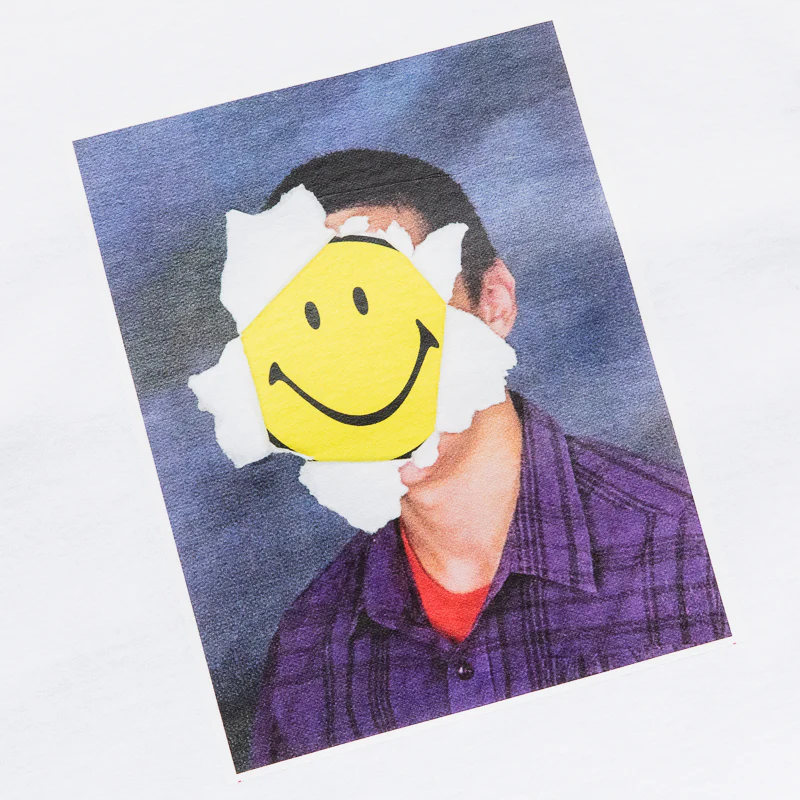 Market Smiley Yearbook Photo Tee - White - Image 3