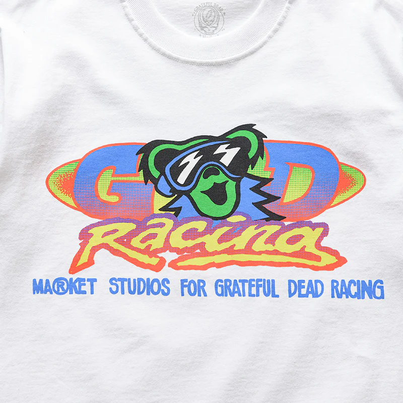 Market x Grateful Dead Racing Tee - White - Image 3