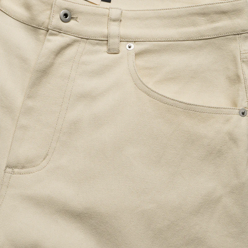 Metalwood Studio 5-Pocket Twill Pant - Natural - Image 3