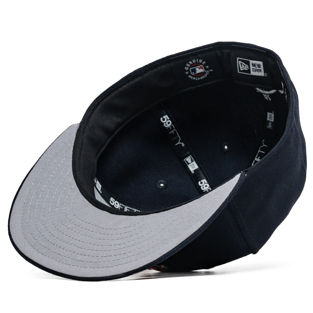 New Era x Vanson Leathers Boston Red Sox 59FIFTY Fitted - Navy - Image 5