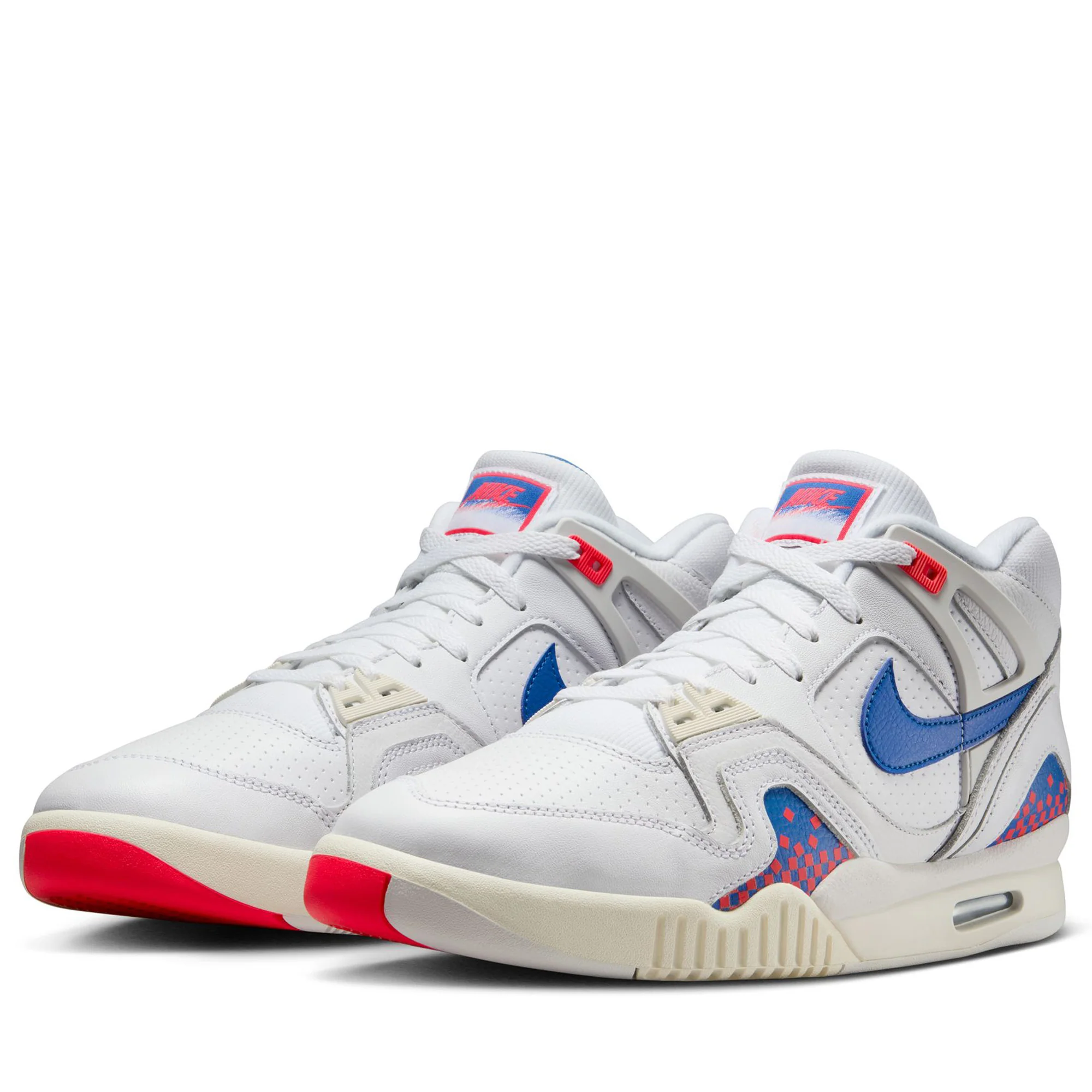 Nike Air Tech Challenge 2 - White/Royal Blue - Image 2