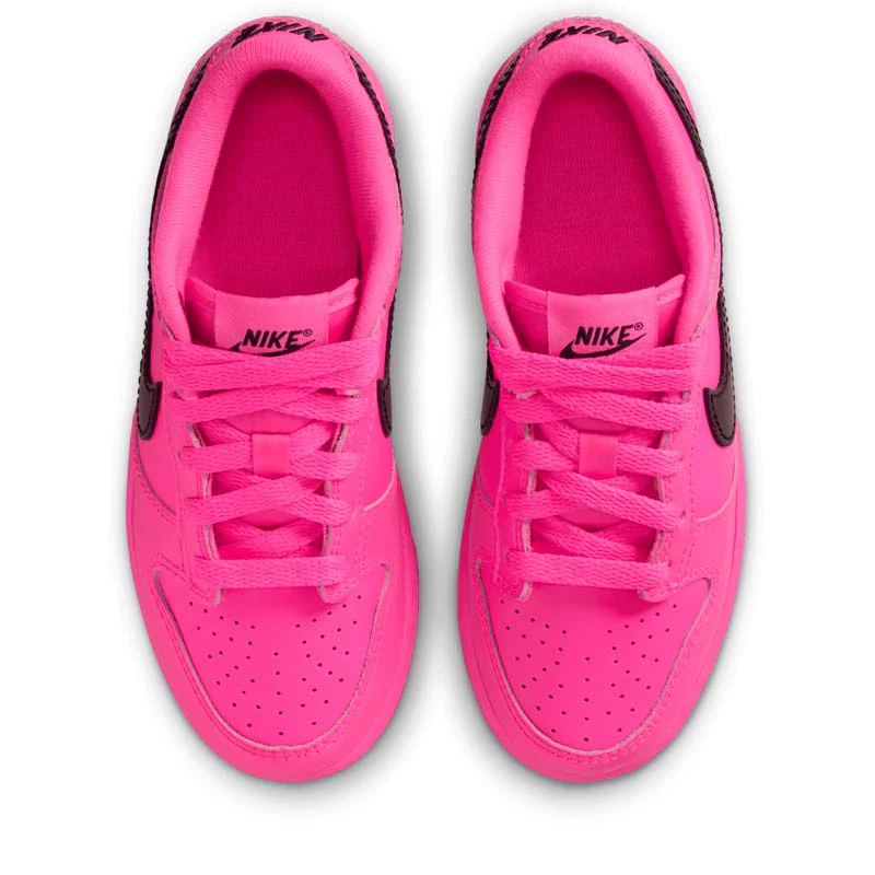 Nike Dunk Low SE (PS) - Pink Blast/Black - Image 4