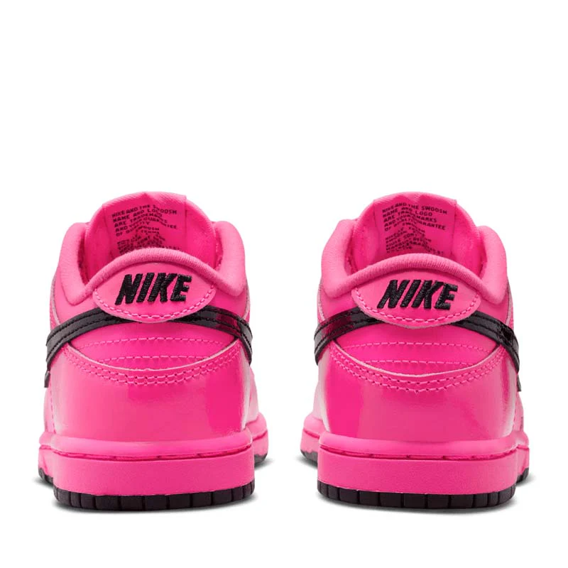 Nike Dunk Low SE (PS) - Pink Blast/Black - Image 5