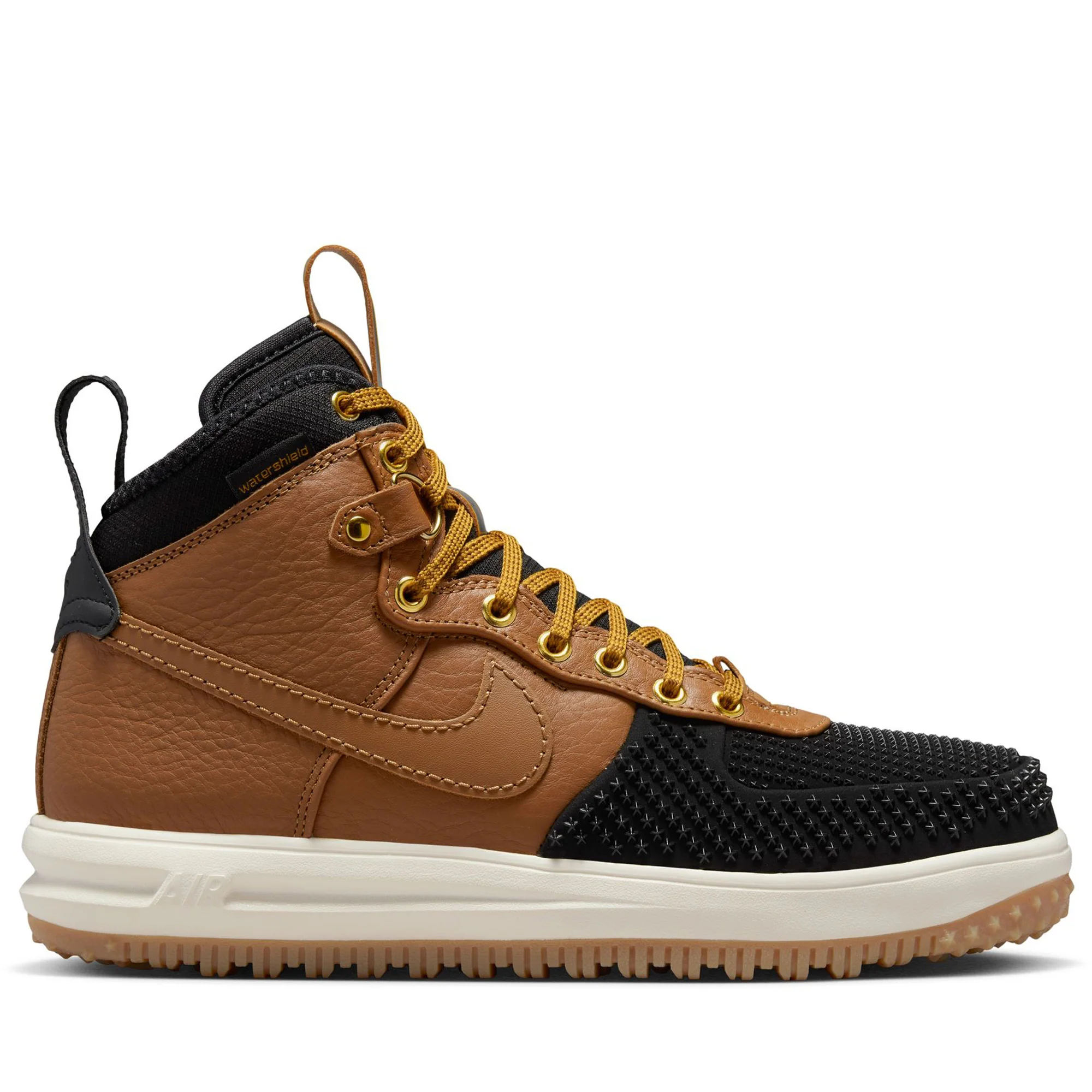Nike Lunar Force 1 'Duckboot' - Ale Brown/Black - Image 3