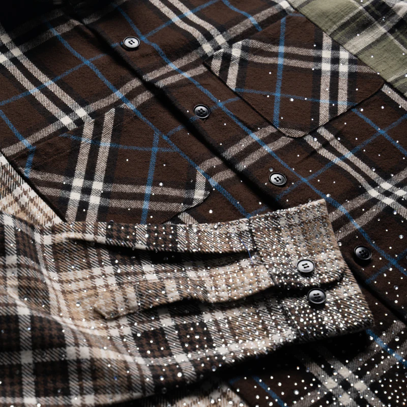 Nothing Grows Overnight Sirius Flannel Shirt - Multi - Image 3