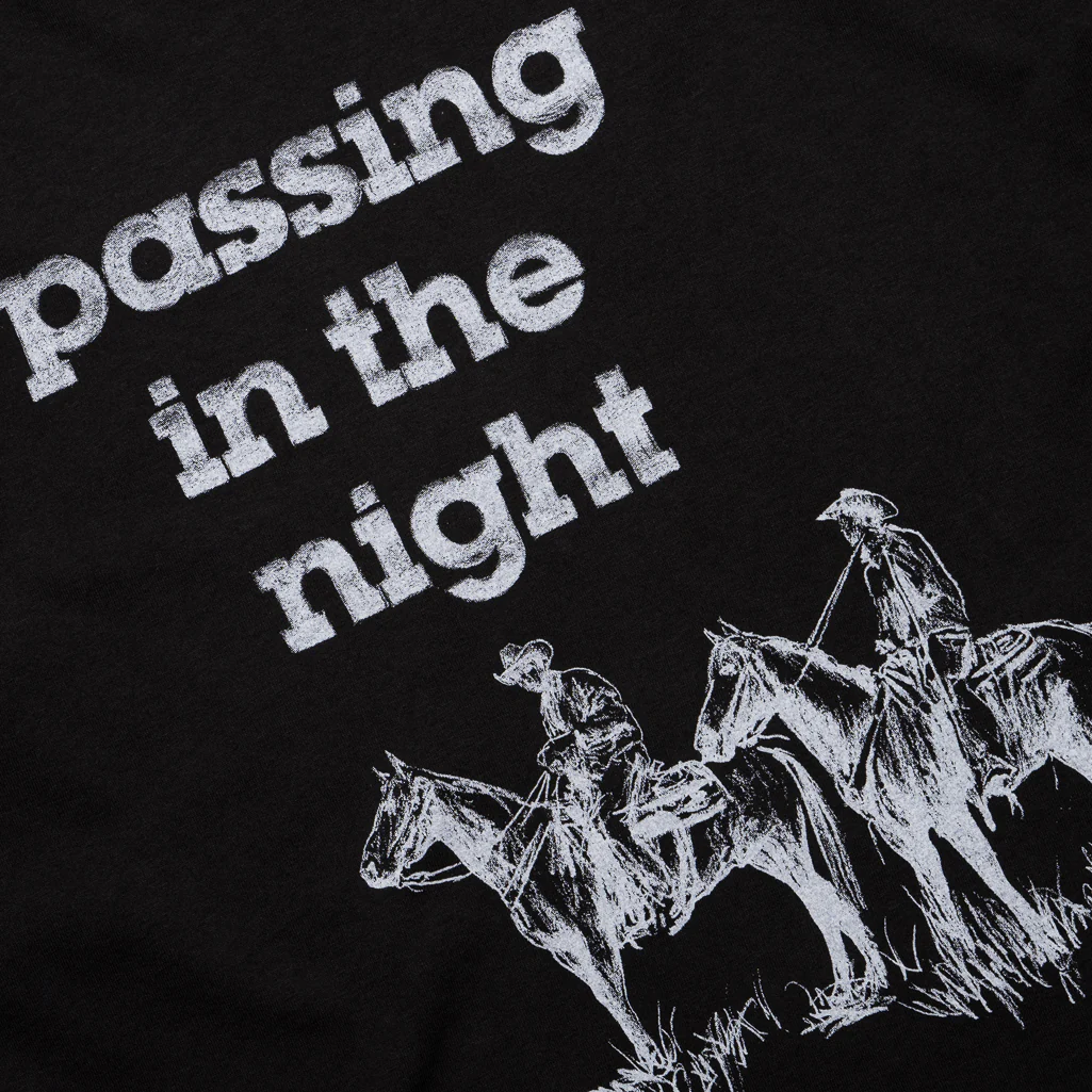 One Of These Days Passing in the Night L/S Tee - Black - Image 3