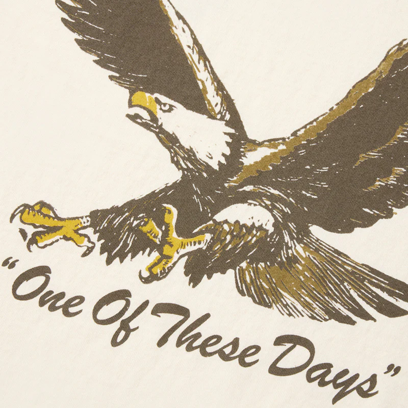 One Of These Days Screaming Eagle Tee - Bone - Image 3
