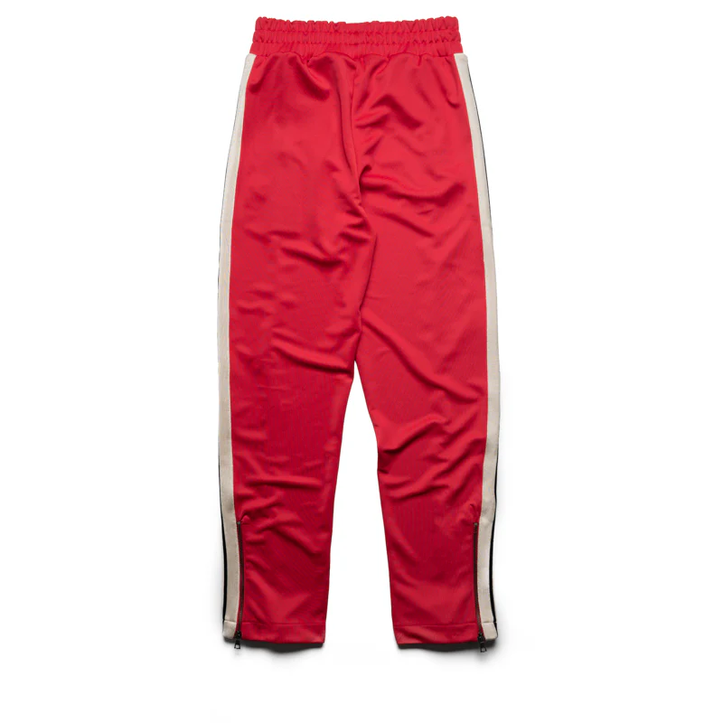 Palm Angels Classic Logo Track Pants - Red/Off White - Image 2