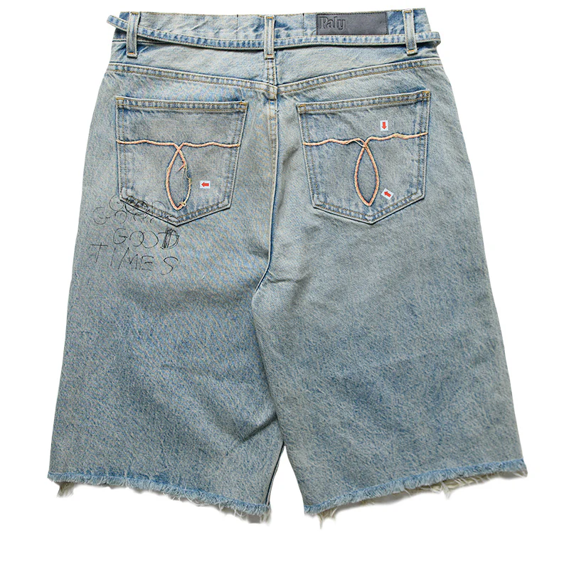 Paly Hollywood Good Good Times Denim Short - Indigo - Image 2