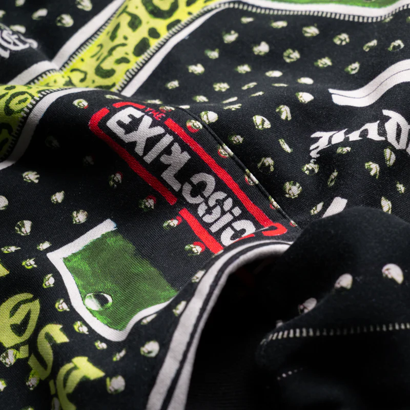 Pleasures Explosion Hoodie - Black - Image 3