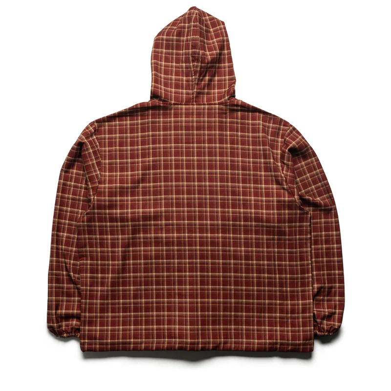 Pleasures Mallard Poncho Hoodie - Red - Image 2