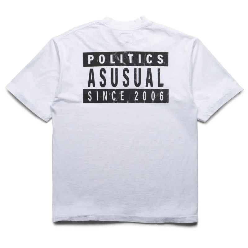 Politics Advisory Tee - White - Image 2