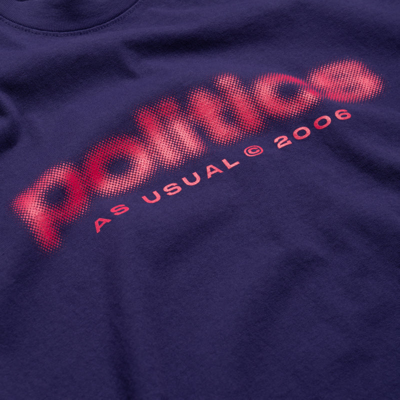 Politics Blur Tee - Purple - Image 3