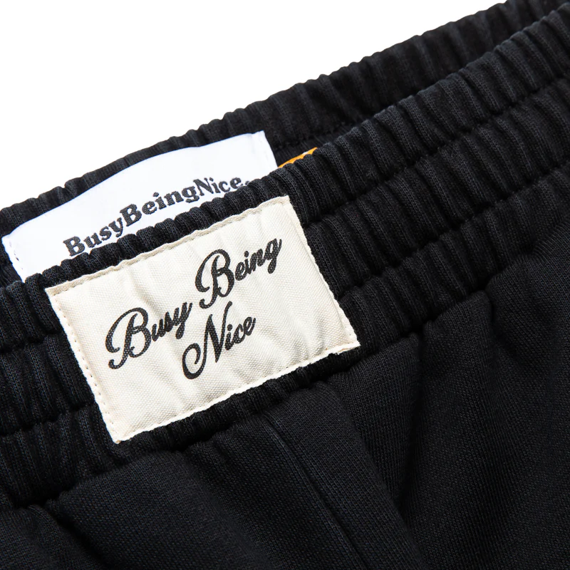 Politics Busy Being Nice Sweatpants - Black - Image 4