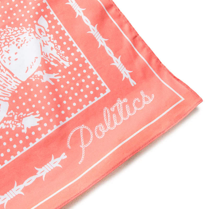 Politics Roadkill Bandana - Pink - Image 4