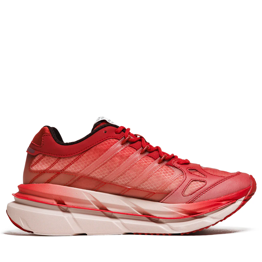 Politics x Adidas Adistar HRMY 'Red Snapper' - Bright Red/Off White - Image 3