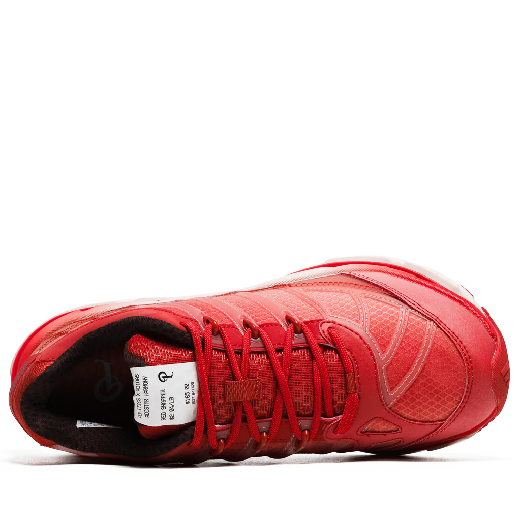 Politics x Adidas Adistar HRMY 'Red Snapper' - Bright Red/Off White - Image 5