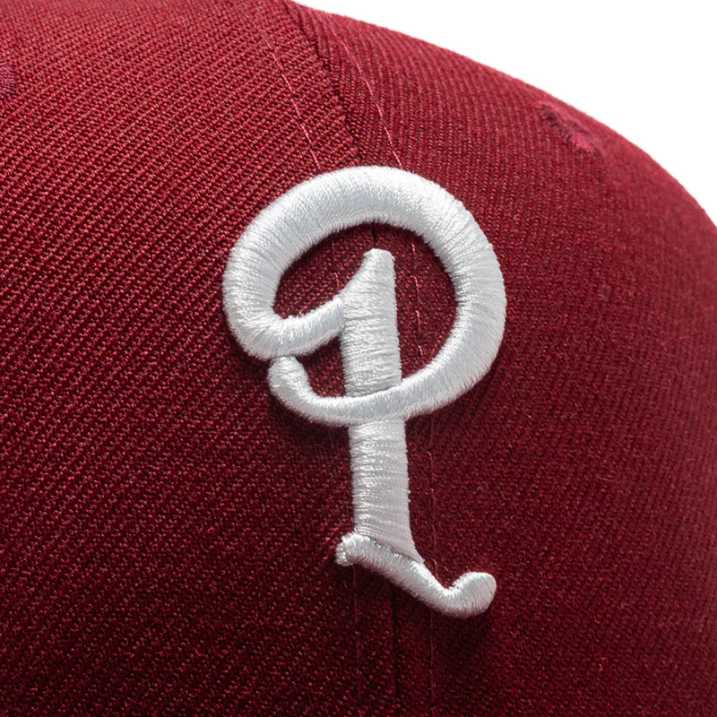 Politics x New Era Wool 59FIFTY Fitted Hat - Cardinal - Image 7