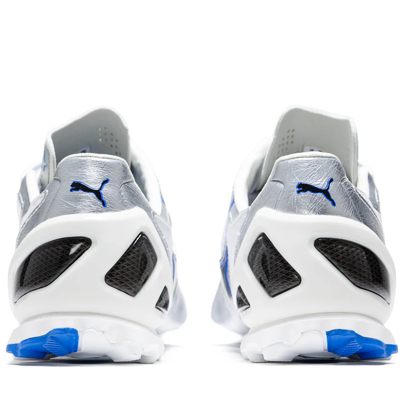 Puma V-S1 Metallic - White/Silver - Image 4