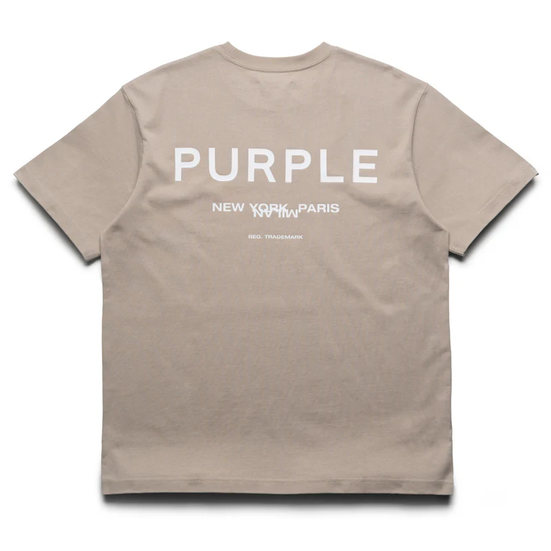 Purple Brand Cities Tee - Brown - Image 2