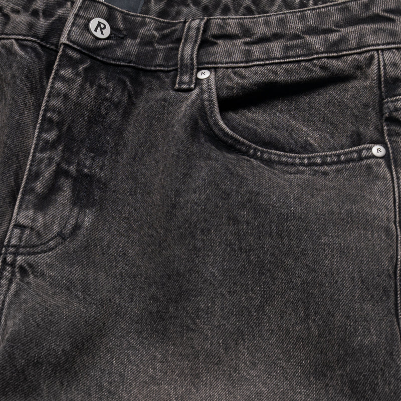 Represent R2S Split Straight Leg Denim Pants - Soot - Image 4