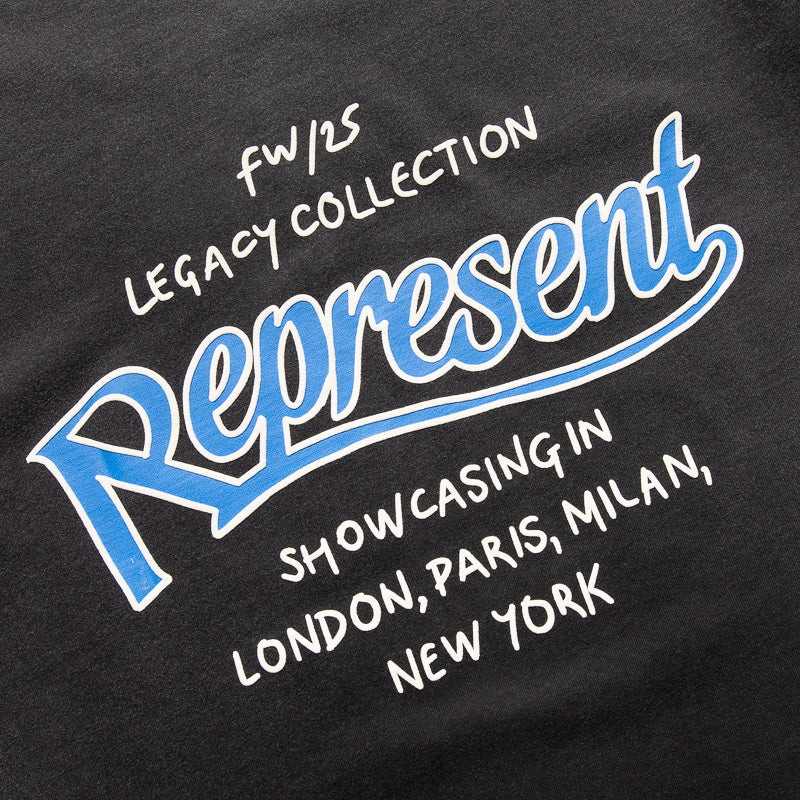 Represent Showcasing Tee - Stained Black - Image 4