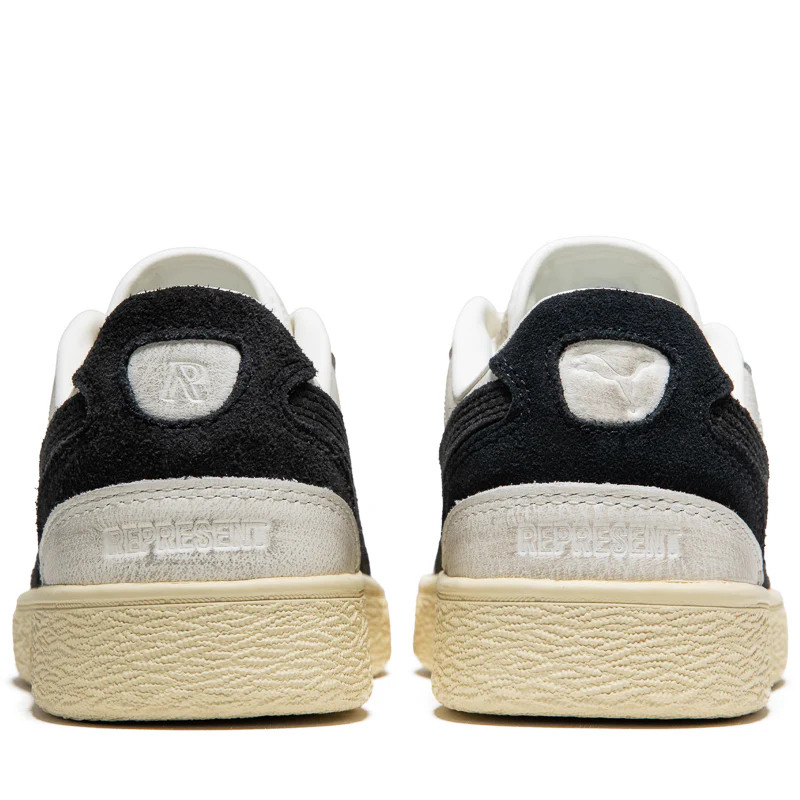 Represent x Puma Majesty - Warm White/Black - Image 4