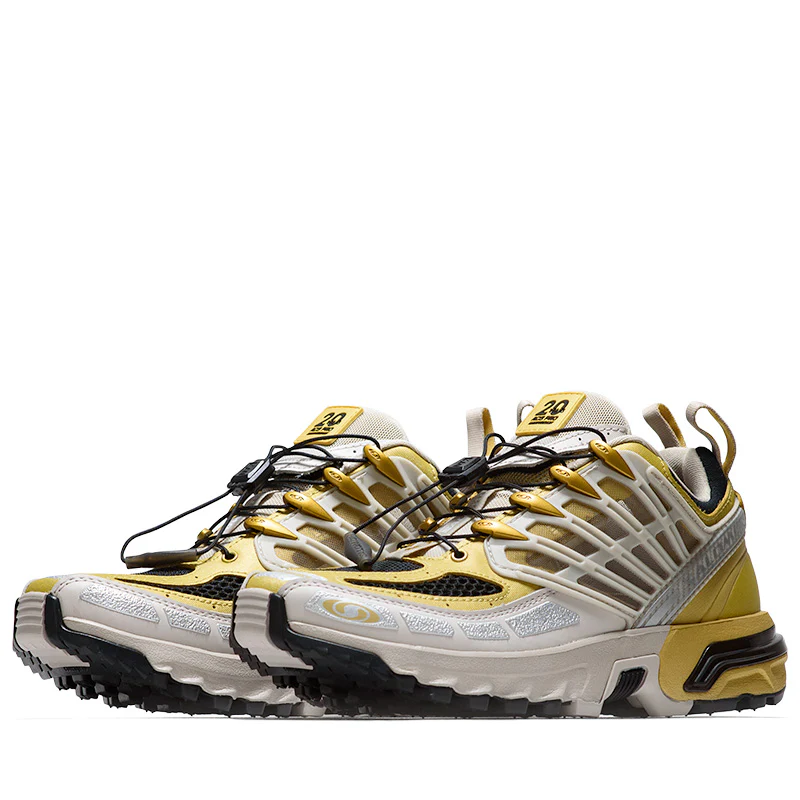 Salomon ACS Pro 20 Years Anniversary Golden Archive - Rich Gold Old/Silver Cloud - Image 2