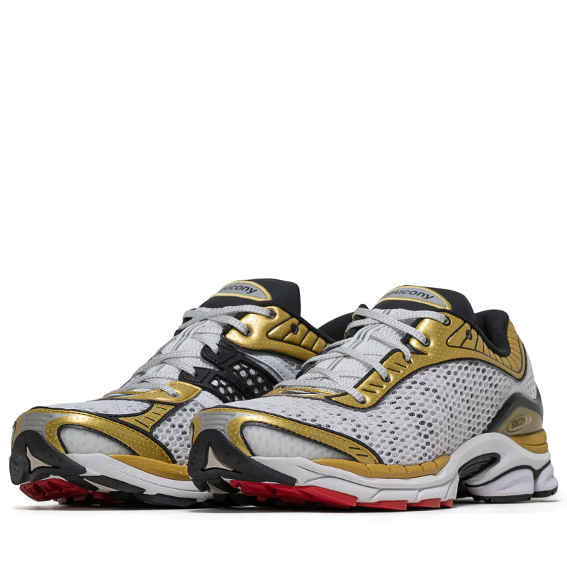 Saucony Progrid Paramount - White/Gold - Image 2