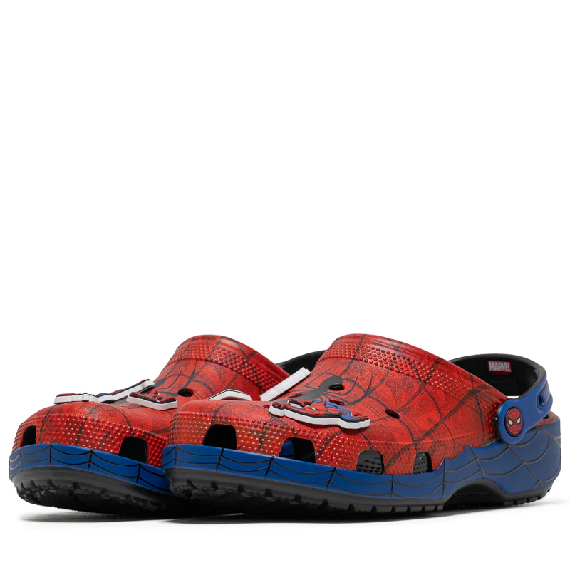 Spider-Man x Crocs Classic Clog - Red/Blue - Image 2