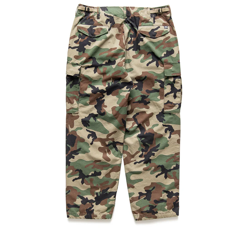 Stussy Cargo Pant - Woodland Camo - Image 2