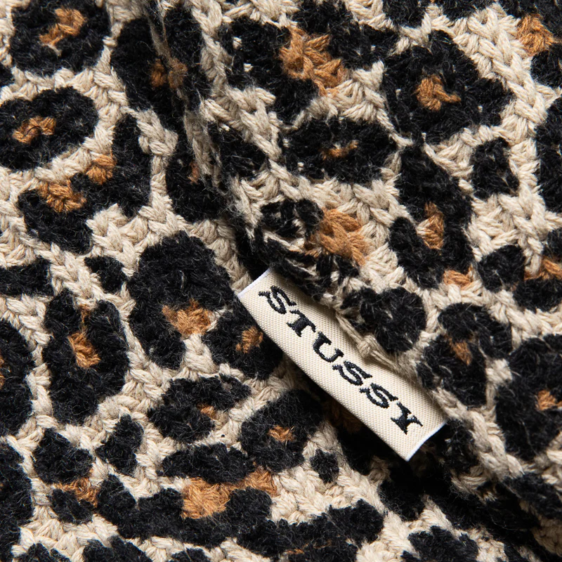 Stussy Leopard Sweater - Leopard - Image 3