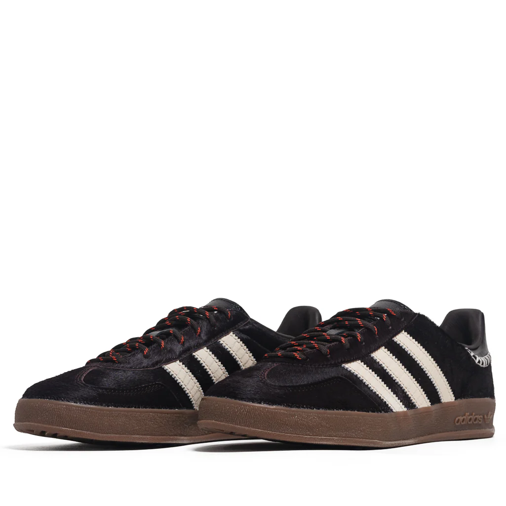 Wales Bonner x Adidas Gazelle Pony - Aurora Coffee/Wonder White - Image 2