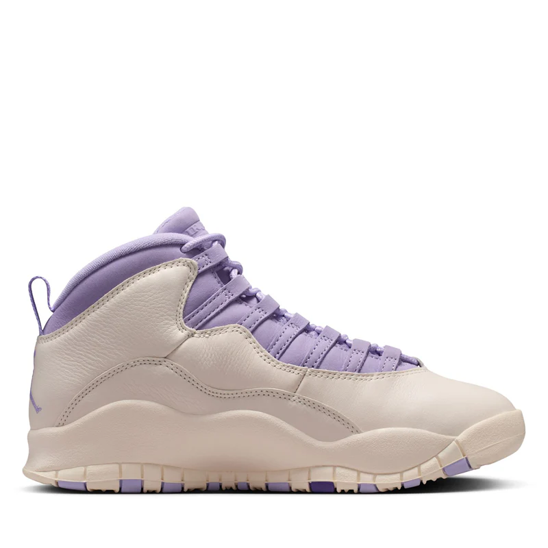 Women's Air Jordan 10 Retro - Chalk/Hydrangeas - Image 3