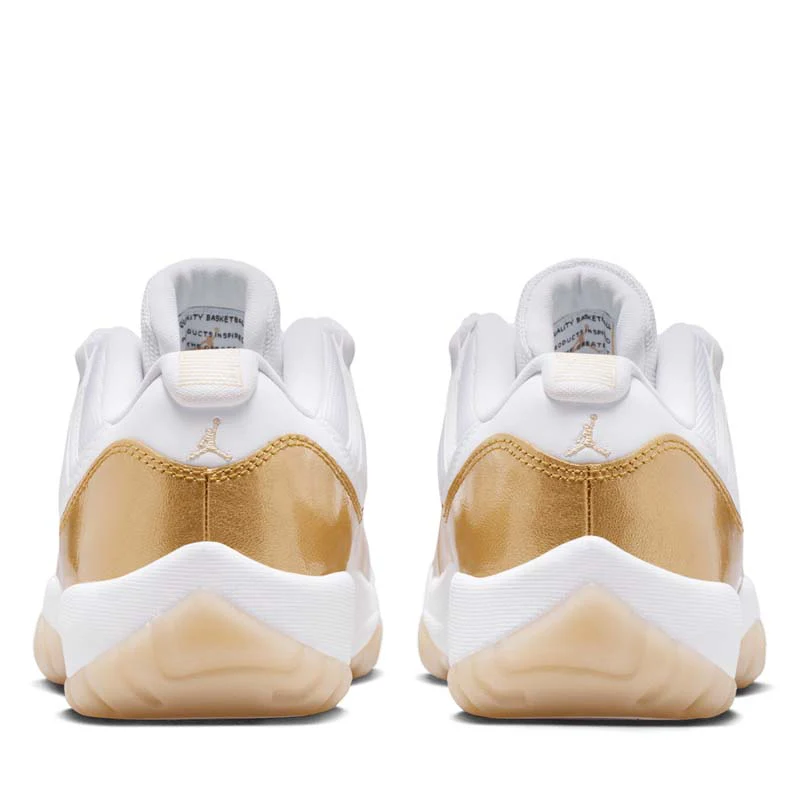 Women's Air Jordan 11 Retro Low 'Mother's Day' - White/Metallic Gold - Image 5