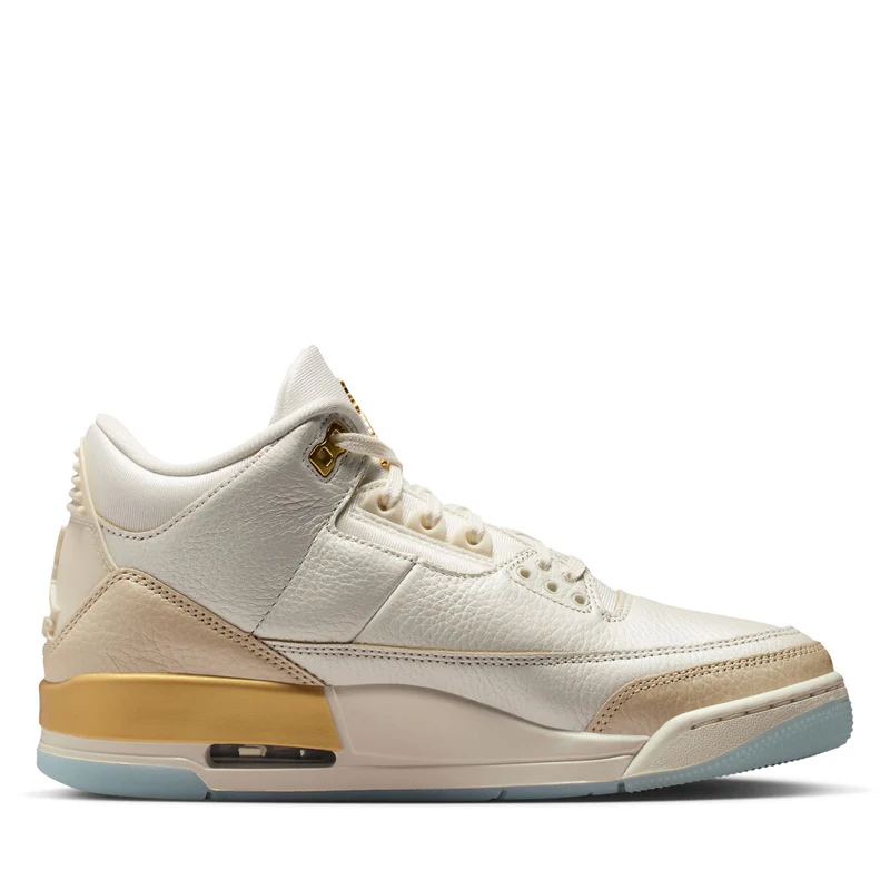 Women's Air Jordan 3 Retro 'Champagne And Oysters' - Sail/Team Gold - Image 3