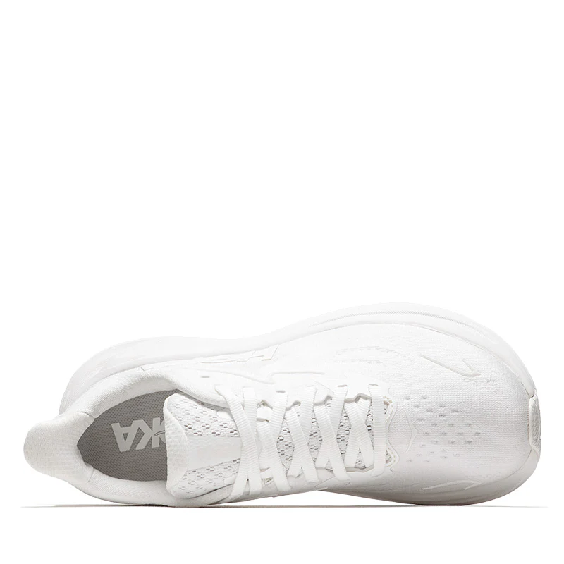 Women's Hoka Clifton 10 - White/White - Image 5