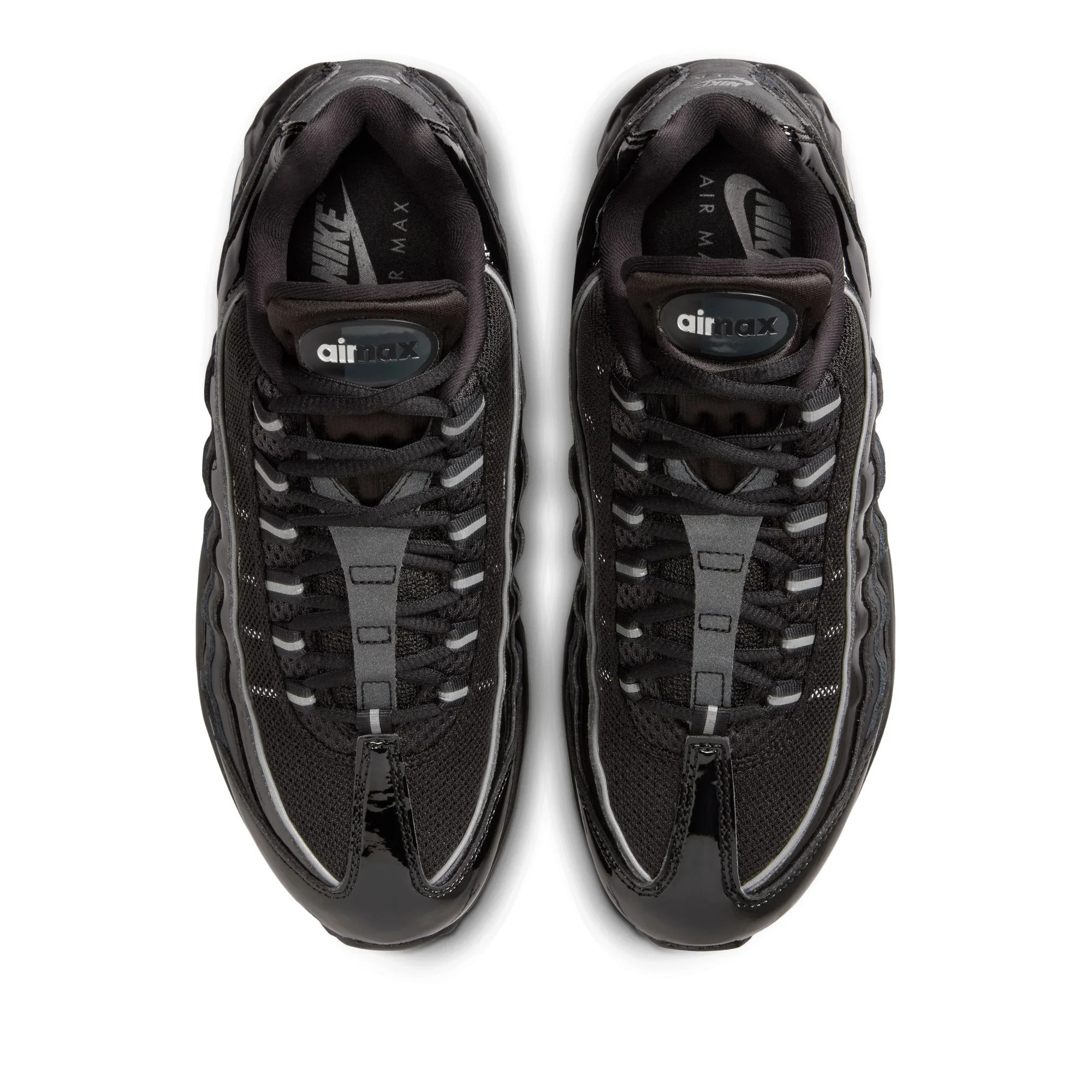 Women's Nike Air Max 95 - Black/Metallic Silver - Image 4