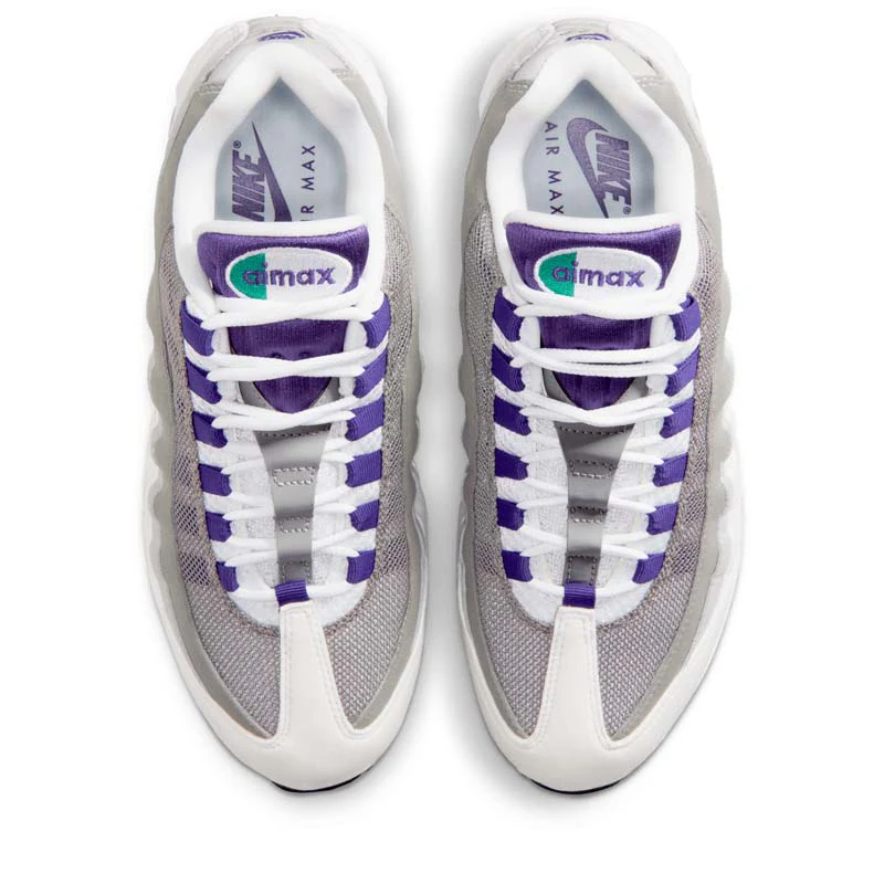 Women's Nike Air Max 95 OG 'Grape' - White/Court Purple - Image 4